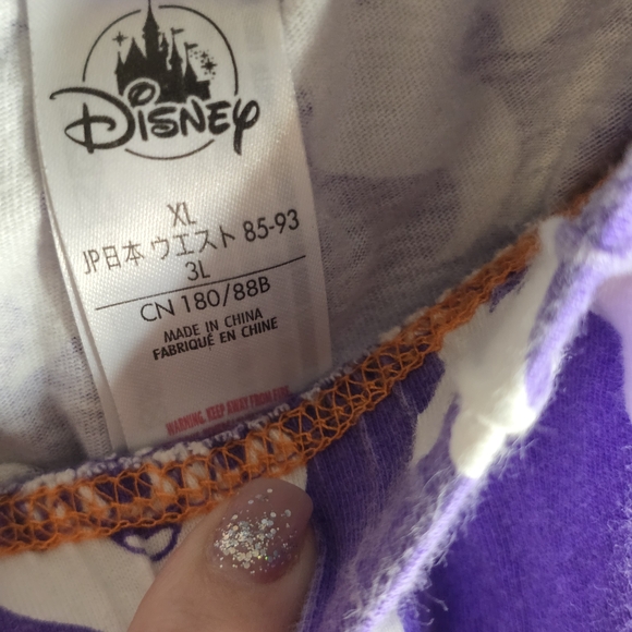 Disney Purple and Orange Stitch Shirt - Picture 3 of 3